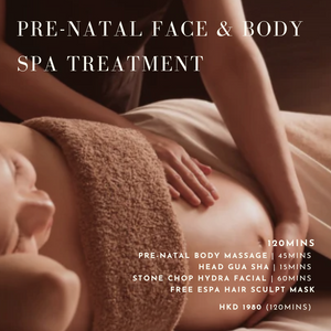 Pre-Natal | Face & Body Spa treatment 120mins