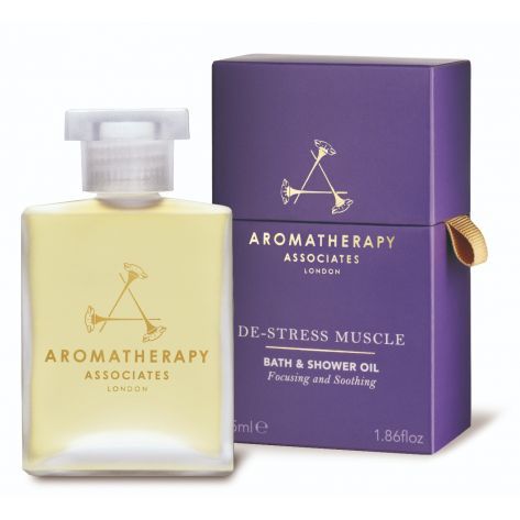 Aromatherapy Associates - De-Stress Muscle Bath & Shower Oil (55ml)